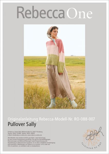 Anleitung - Pullover Sally