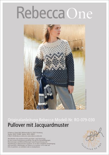 Anleitung - Jacquard-Pullover