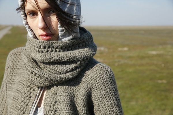 Anleitung "Savanna" Cardigan und Loop