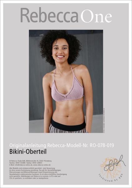 Anleitung - Bikini-Oberteil