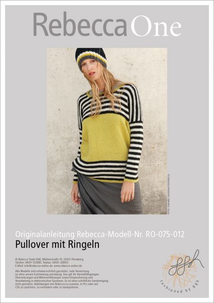 Knit pattern – Striped jumper