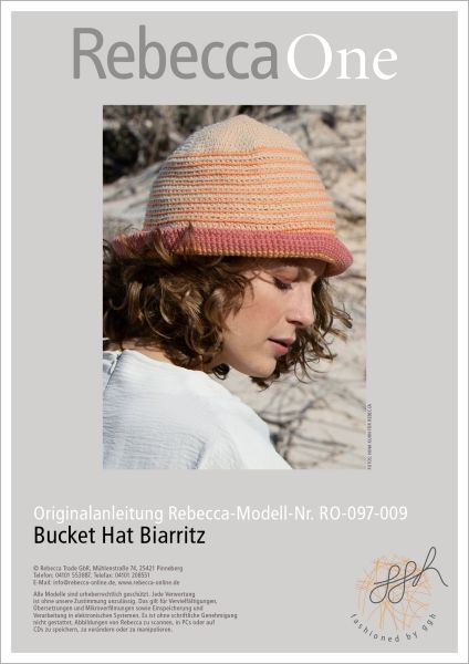 Anleitung - Bucket Hat Biarritz
