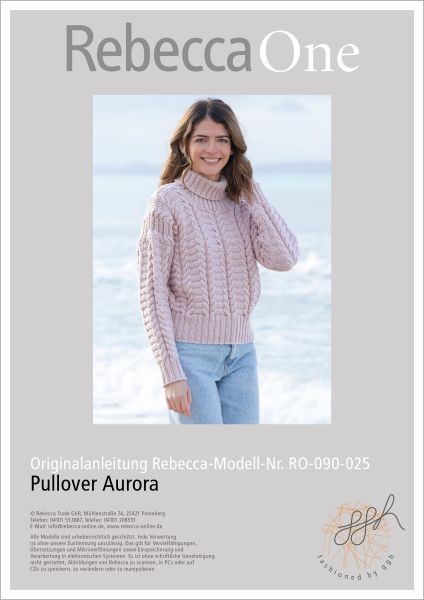 Anleitung - Pullover Aurora