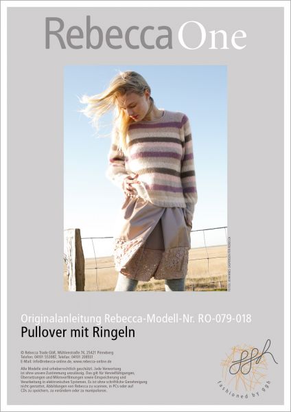 Anleitung - Pullover mit Ringeln