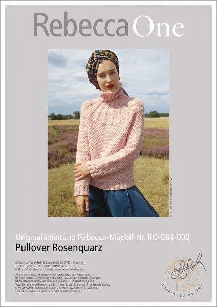 Anleitung - Pullover Rosenquarz