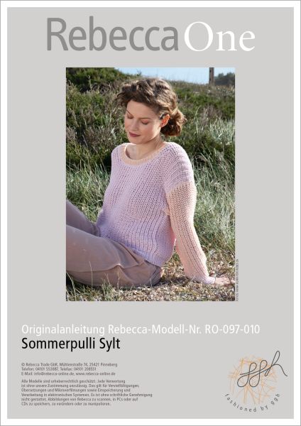 Anleitung - Sommerpulli Sylt