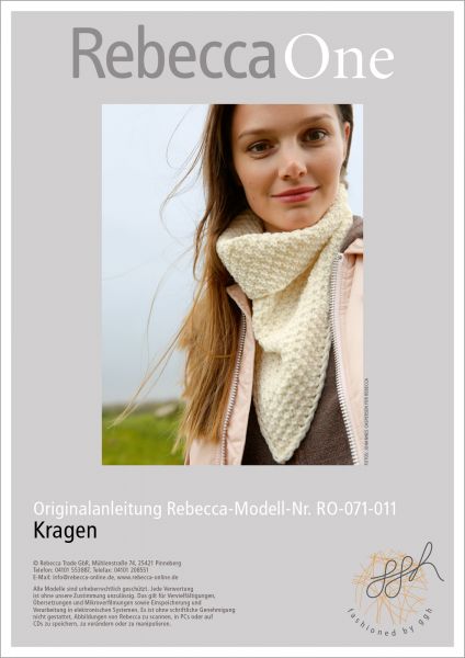 Knit pattern – collar