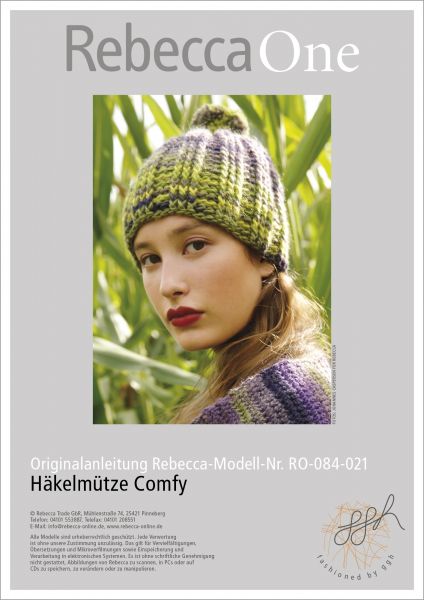 Anleitung - Häkelmütze Comfy