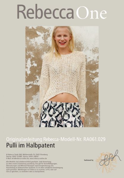 Pulli im Halbpatent