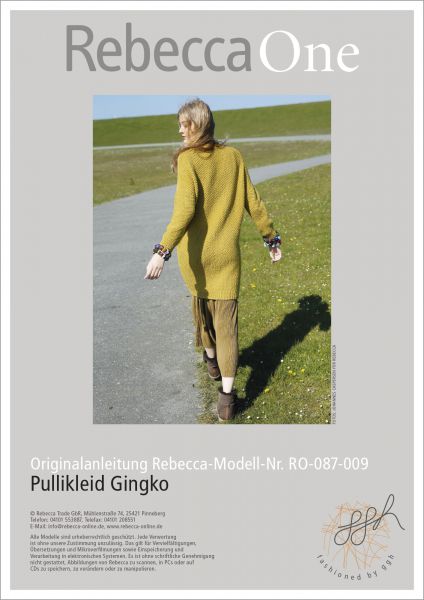 Anleitung - Pullikleid Ginko