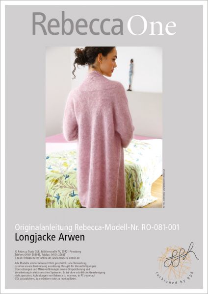 Anleitung - Longjacke Arwen