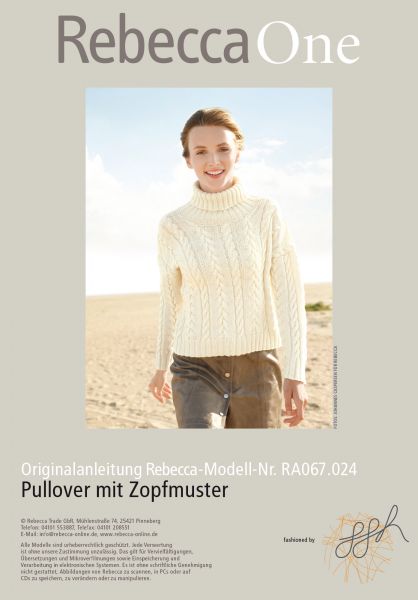 Pullover mit Zöpfen