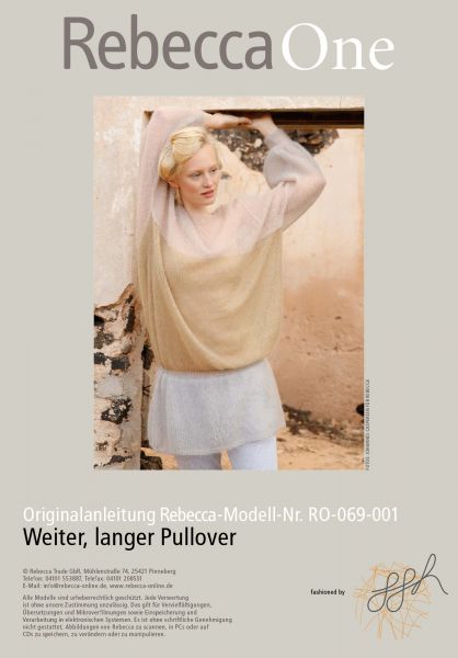 Weiter,langer Pullover