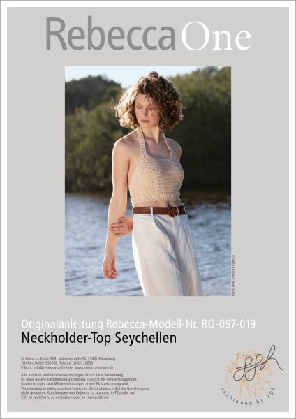 Anleitung - Neckholder Top Seychellen