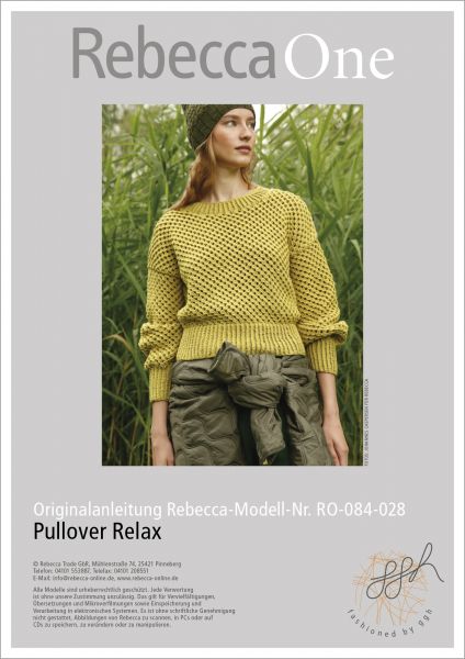 Anleitung - Pullover Relax