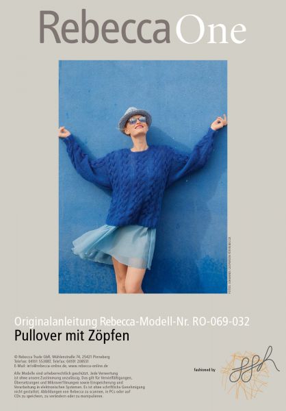 Pullover mit Zöpfen