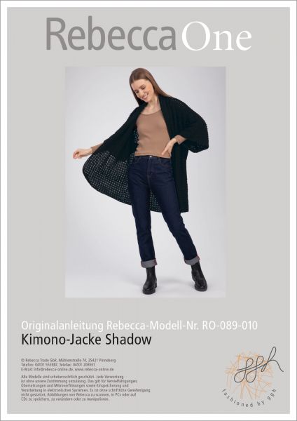 Anleitung - Kimono-Jacke Shadow