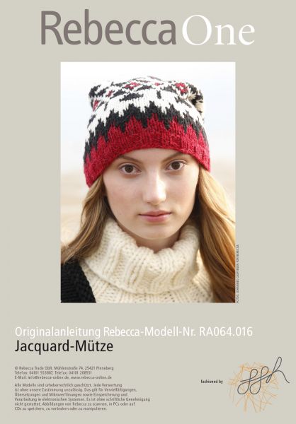 Jacquard-Mütze