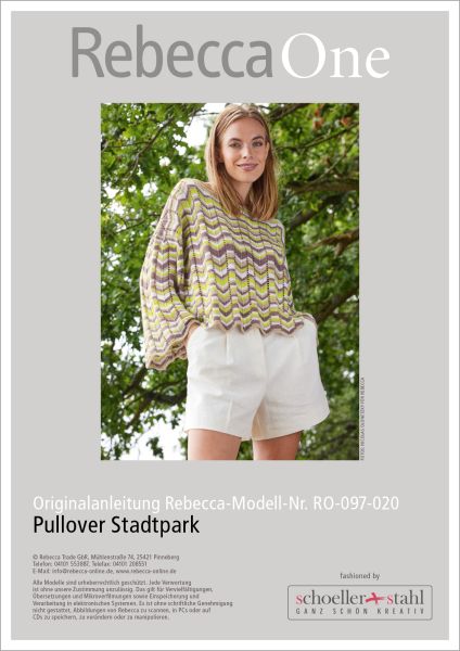 Anleitung - Pullover Stadtpark