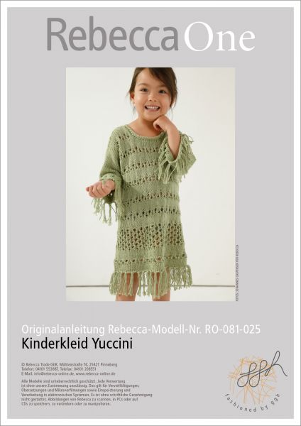 Anleitung - Kinderkleid Yuccini