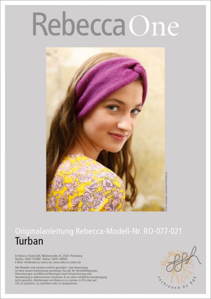 Strickanleitung - Turban