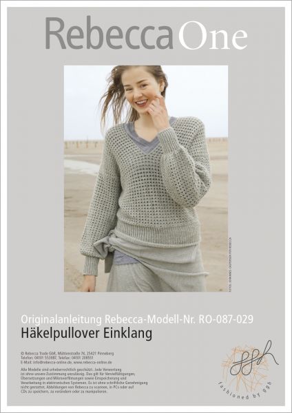 Häkelpullover Einklang