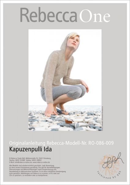 Strickanleitung – Kapuzenpulli Ida