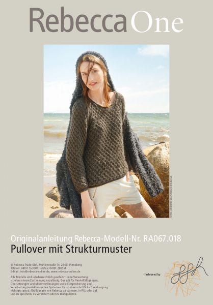 Strukturmusterpullover