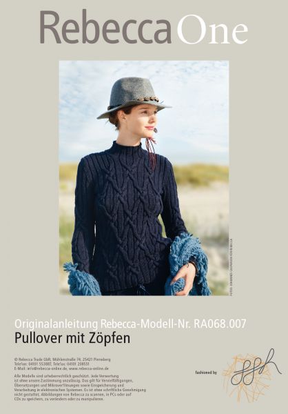 Pullover mit Zöpfen