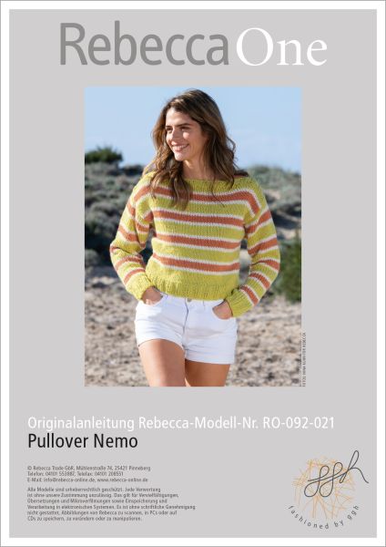 Anleitung - Pullover Nemo