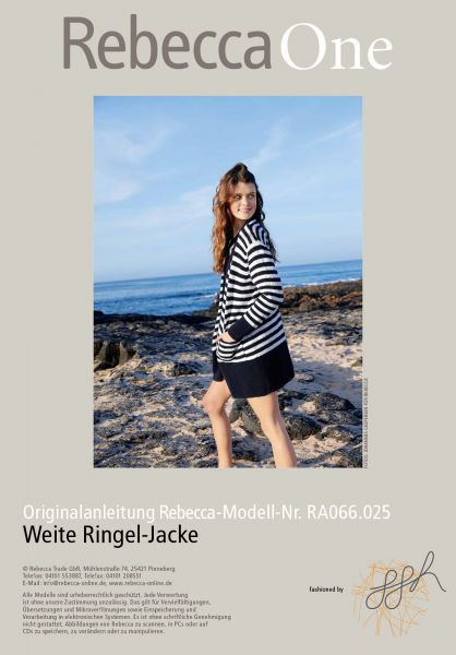 Weite Ringel-Jacke