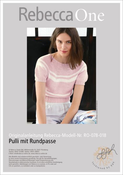 Anleitung - Pulli mit Rundpasse