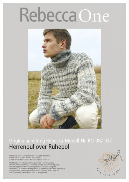 Anleitung - Herrenpullover Ruhepol