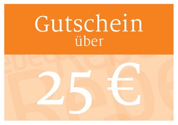 Gutschein 25 Euro