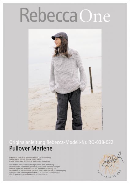 Anleitung - Pullover Marlene