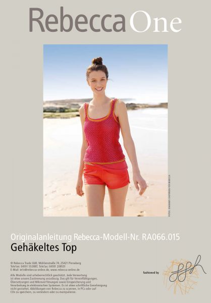 Gehäkeltes Netztop