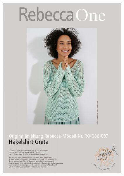 Pattern - Crochet Shirt Greta