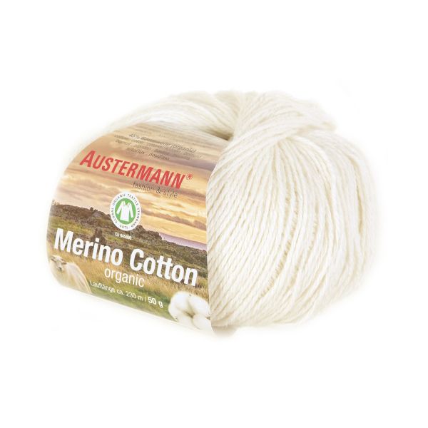 GOTS MERINO COTTON 50G