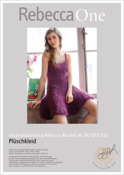 Strickanleitung - Plüschkleid