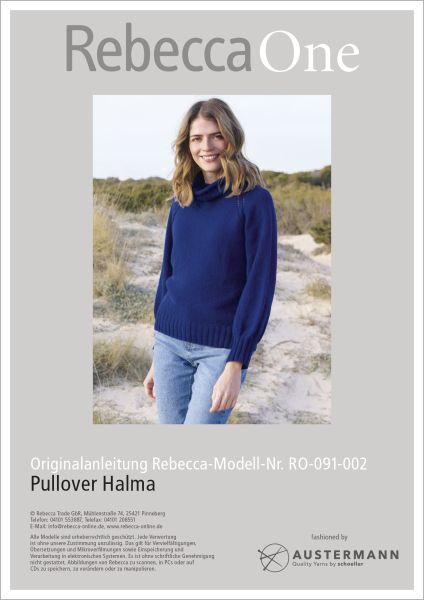 Anleitung - Pullover Halma