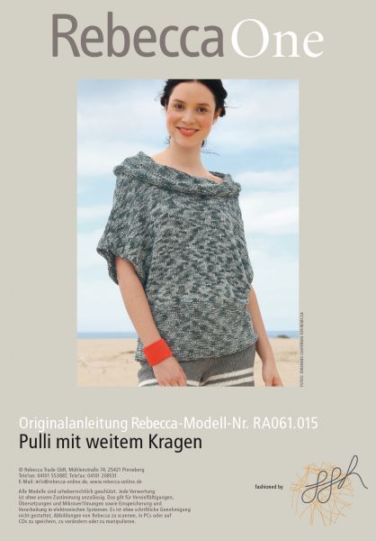 Pulli mit weitem Kragen