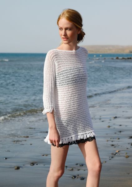 Mesh pattern jumper