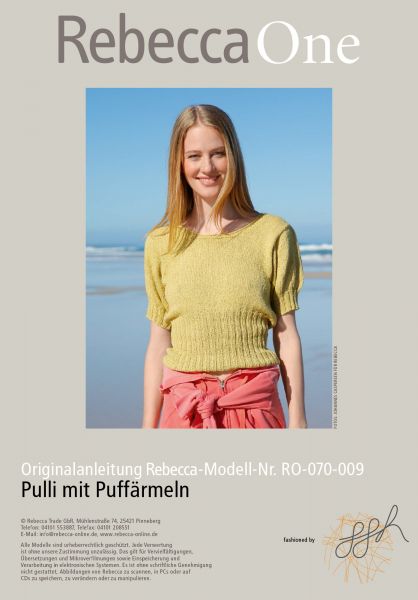 Strickmuster - Pulli mit Puffärmeln
