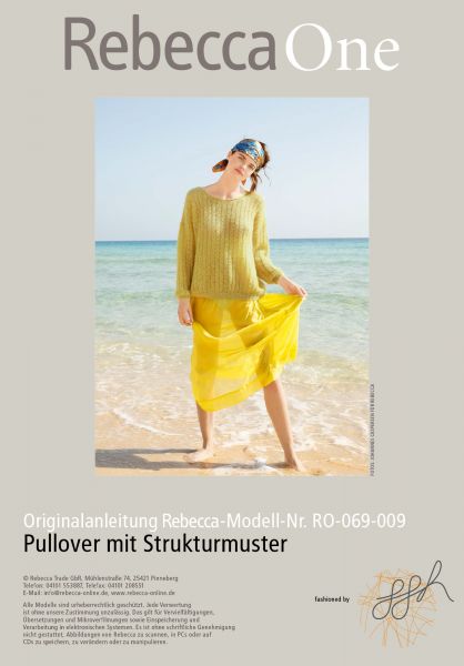 Pullover mit Strukturmuster