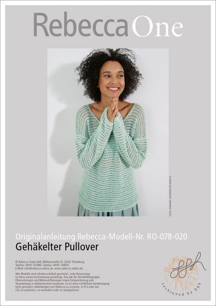 Anleitung - Gehäkelter Pullover