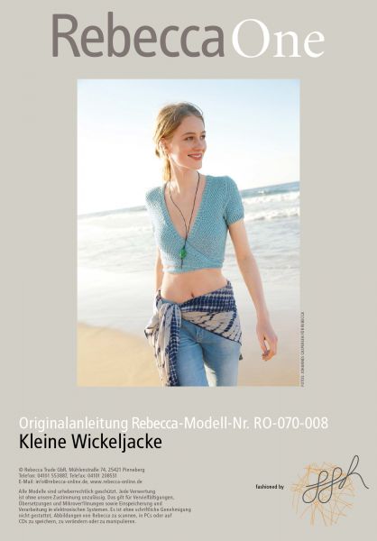 Strickmuster - Kleine Wickeljacke