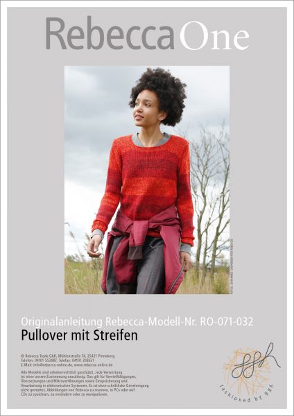 Strickanleitung - Melierter Pullover