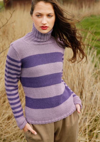 Block stripe jumper