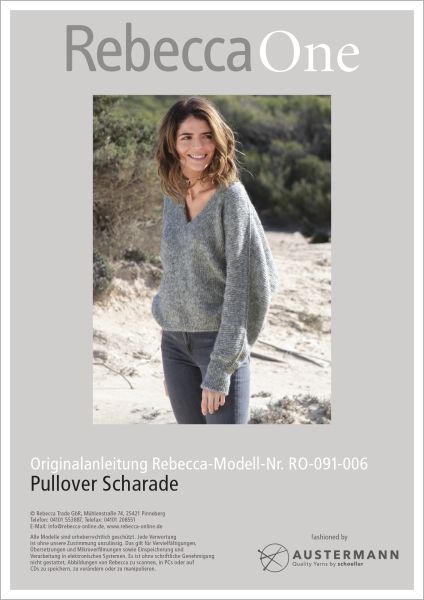 Anleitung - Pullover Scharade