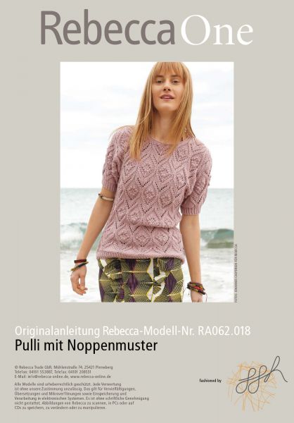 Pulli mit Noppenmuster